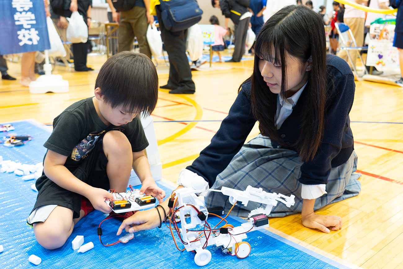 ロボットアーム体験